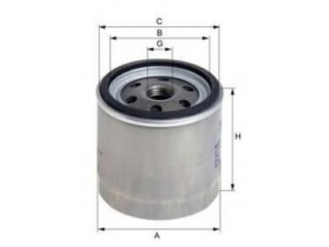 UNIFLUX FILTERS XN3 kuro filtras 
 Techninės priežiūros dalys -> Papildomas remontas
4 531 040, 107.3730.073, 2175.045