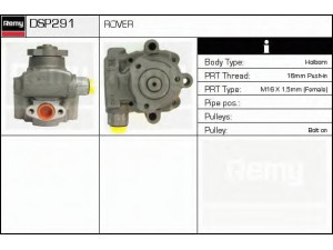 DELCO REMY DSP291 hidraulinis siurblys, vairo sistema 
 Vairavimas -> Vairo pavara/siurblys
QVB101391E