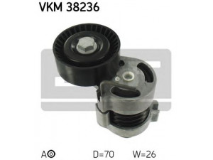 SKF VKM 38236 įtempiklio skriemulys, V formos rumbuotas diržas 
 Diržinė pavara -> V formos rumbuotas diržas/komplektas -> Įtempiklio skriemulys
11 28 7 516 897, 11 28 7 524 267