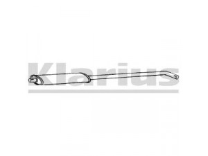 KLARIUS CN51C vidurinis duslintuvas
172274, 172291, 7910030921, 91502465