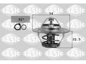 SASIC 9000068 termostatas, aušinimo skystis 
 Aušinimo sistema -> Termostatas/tarpiklis -> Thermostat
1472378