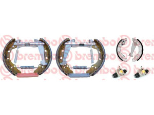 BREMBO K 85 047 stabdžių trinkelių komplektas 
 Techninės priežiūros dalys -> Papildomas remontas