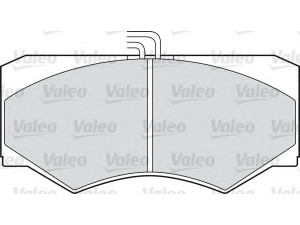 VALEO 598613 stabdžių trinkelių rinkinys, diskinis stabdys 
 Techninės priežiūros dalys -> Papildomas remontas
0014201420, 0044201420, 14201420