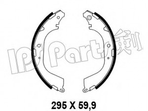 IPS Parts IBL-4205 stabdžių trinkelė 
 Stabdžių sistema -> Būgninis stabdys -> Stabdžių įdėklas/ trinkelė
04495-60010, 04495-60011, 04495-60020