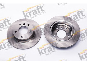 KRAFT AUTOMOTIVE 6052590 stabdžių diskas 
 Dviratė transporto priemonės -> Stabdžių sistema -> Stabdžių diskai / priedai
34 21 1 158 936, 34 21 1 162 289