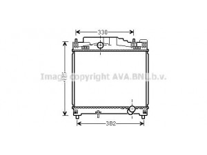 AVA QUALITY COOLING TOA2502 radiatorius, variklio aušinimas 
 Aušinimo sistema -> Radiatorius/alyvos aušintuvas -> Radiatorius/dalys
1640040220