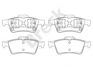 BRECK 23482 00 702 00 stabdžių trinkelių rinkinys, diskinis stabdys 
 Techninės priežiūros dalys -> Papildomas remontas
44060AV725, 44060BA00F, 7701206609