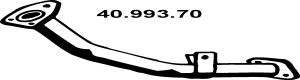 EBERSPÄCHER 40.993.70 išleidimo kolektorius 
 Išmetimo sistema -> Išmetimo vamzdžiai
17401-87621