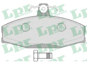 LPR 05P651 stabdžių trinkelių rinkinys, diskinis stabdys 
 Techninės priežiūros dalys -> Papildomas remontas
004532247A, 115430285, 6U0698151