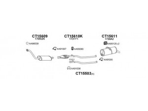 VENEPORTE 450508 išmetimo sistema