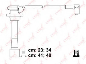 LYNXauto SPE4409 uždegimo laido komplektas
0K30E-18-140, 0K30F-18-140, 27400-2X140