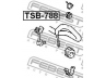 FEBEST TSB-788 vairo trauklės įvorė 
 Ašies montavimas/vairavimo mechanizmas/ratai -> Stabilizatorius/statramsčiai/trauklės
90385-12015