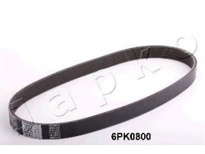 JAPKO 6PK800 V formos rumbuoti diržai 
 Techninės priežiūros dalys -> Techninės priežiūros intervalai
Y602-15-909, 90916-WX001