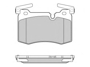 E.T.F. 12-1388 stabdžių trinkelių rinkinys, diskinis stabdys 
 Techninės priežiūros dalys -> Papildomas remontas
34116789157