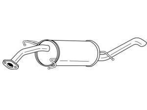 AKS DASIS SG73618 galinis duslintuvas