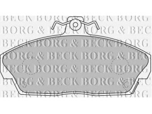 BORG & BECK BBP1559 stabdžių trinkelių rinkinys, diskinis stabdys 
 Techninės priežiūros dalys -> Papildomas remontas
45022S6DE01, 45022S6DE51, 45022S74E10