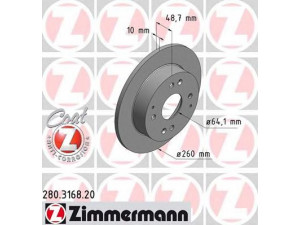 ZIMMERMANN 280.3168.20 stabdžių diskas 
 Dviratė transporto priemonės -> Stabdžių sistema -> Stabdžių diskai / priedai
42510-SM4-950, 42510-SN7-000, 42510-SV1-A00