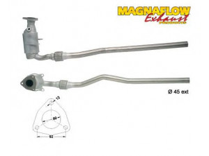 MAGNAFLOW 85850 katalizatoriaus keitiklis 
 Išmetimo sistema -> Katalizatoriaus keitiklis
858157