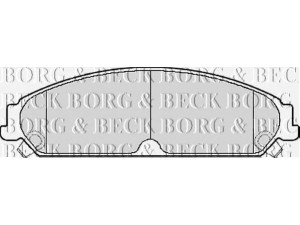 BORG & BECK BBP2156 stabdžių trinkelių rinkinys, diskinis stabdys 
 Techninės priežiūros dalys -> Papildomas remontas
00K68147681AA, 00K68185434AA, 05137666AA