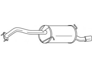 AKS DASIS SG34611 galinis duslintuvas