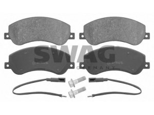 SWAG 50 91 6637 stabdžių trinkelių rinkinys, diskinis stabdys 
 Techninės priežiūros dalys -> Papildomas remontas
1 371 402, 1 488 962, 2H0 698 151