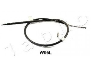 JAPKO 131W05L trosas, stovėjimo stabdys 
 Stabdžių sistema -> Valdymo svirtys/trosai
96625953, 96879436, 96625953, 96879436