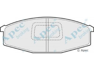 APEC braking PAD620 stabdžių trinkelių rinkinys, diskinis stabdys
41060C7126, 41060C7128, 41060C7190