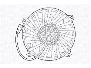 MAGNETI MARELLI 069422560010 ventiliatorius, radiatoriaus
1253K4
