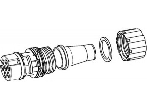 HELLA 9XX 340 880-001 kabelio jungčių komplektas
ELO009-0041, 091 0348, 61113561