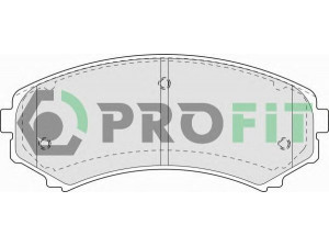 PROFIT 5000-1603 C stabdžių trinkelių rinkinys, diskinis stabdys 
 Techninės priežiūros dalys -> Papildomas remontas
MR407422, MR510539, MR527868, SHY63323Z