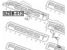 FEBEST SZSB-012 skersinio stabilizatoriaus įvorių komplektas
42431-59J00