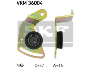 SKF VKM 36004 įtempiklio skriemulys, V formos rumbuotas diržas 
 Diržinė pavara -> V formos rumbuotas diržas/komplektas -> Įtempiklio skriemulys
77 00 272 652