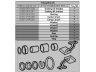 DELCO REMY 19024535 remonto komplektas, starteris