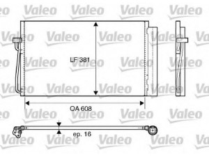 VALEO 817851 kondensatorius, oro kondicionierius 
 Oro kondicionavimas -> Kondensatorius
64 50 8 381 362, 64 50 9 122 827