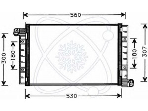 ELECTRO AUTO 30F0043 kondensatorius, oro kondicionierius 
 Oro kondicionavimas -> Kondensatorius
46754752