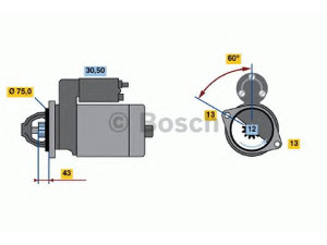 BOSCH 0 986 019 920 starteris 
 Elektros įranga -> Starterio sistema -> Starteris
NAD 1013 40, NAD 1013 40