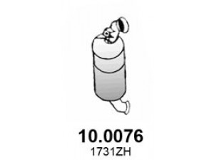 ASSO 10.0076 katalizatoriaus keitiklis 
 Išmetimo sistema -> Katalizatoriaus keitiklis
170688, 1706F0, 1706GQ, 1706H5