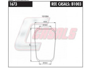 CASALS B1003 dėklas, pneumatinė pakaba 
 Pakaba -> Pneumatinė pakaba
0627584, 4714025, 02491566, A3833270001