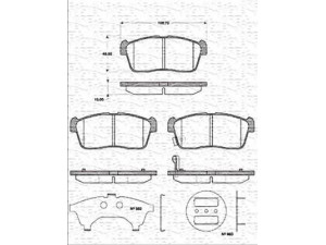 MAGNETI MARELLI 363702161303 stabdžių trinkelių rinkinys, diskinis stabdys 
 Techninės priežiūros dalys -> Papildomas remontas
5581060J10, 5581060J10000, 5581080G00