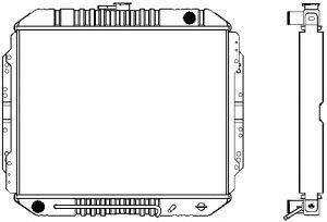 SAKURA  Automotive 1241-0204 radiatorius, variklio aušinimas