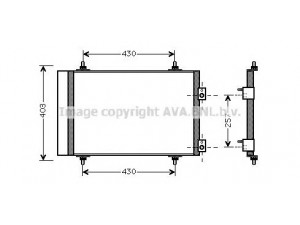 AVA QUALITY COOLING CN5240 kondensatorius, oro kondicionierius