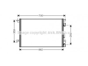 AVA QUALITY COOLING OLA5333 kondensatorius, oro kondicionierius 
 Oro kondicionavimas -> Kondensatorius
71740527, 1850076, 1850079, 13101839