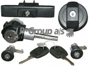 JP GROUP 1187501410 užrakto komplektas, užrakinimo sistema 
 Užrakinimo sistema -> Užraktų rinkinys
6U0800375