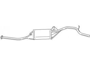 AKS DASIS SG70622 galinis duslintuvas