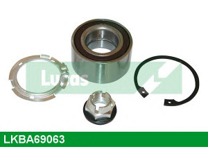 LUCAS ENGINE DRIVE LKBA69063 rato guolio komplektas 
 Ašies montavimas/vairavimo mechanizmas/ratai -> Rato stebulė/montavimas -> Rato guolis
77 01 207 677