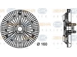 HELLA 8MV 376 732-271 sankaba, radiatoriaus ventiliatorius 
 Aušinimo sistema -> Radiatoriaus ventiliatorius
21082-D8701, 70468-2, 77700-051