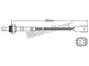 WALKER PRODUCTS 250-23042 lambda jutiklis 
 Išmetimo sistema -> Lambda jutiklis
KL55 18 861, KL56 18 861, KL57 18 861