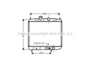 AVA QUALITY COOLING MTA2036 radiatorius, variklio aušinimas 
 Aušinimo sistema -> Radiatorius/alyvos aušintuvas -> Radiatorius/dalys
MB660558, MB660596
