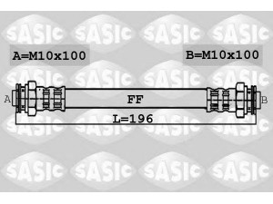 SASIC 6606069 stabdžių žarnelė 
 Stabdžių sistema -> Stabdžių žarnelės
46542040, 46834651, 46542040, 46834651