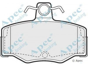 APEC braking PAD693 stabdžių trinkelių rinkinys, diskinis stabdys 
 Techninės priežiūros dalys -> Papildomas remontas
440603F025, 440603F085, 4406070J26